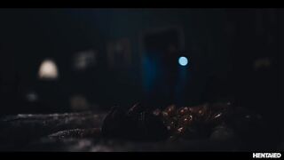 Home Intruders Get Caught - Cute 18 year Old Shelena Deep Fucked by Monster Hentai Cock