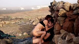 I fucked with this girl in the middle of Lanzarote island